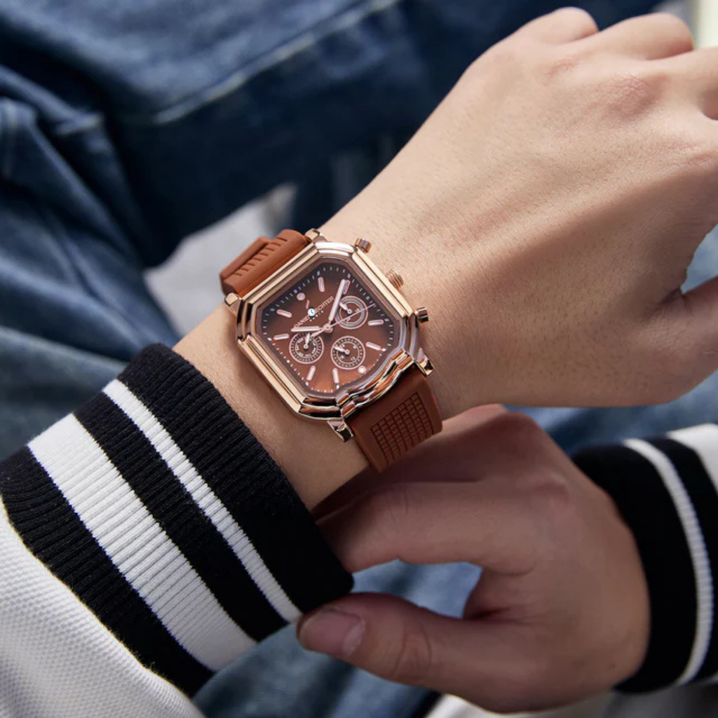Classic Brown Dial Premium Wrist Watch